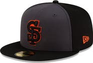 New Era Men's New Era Gray/Black San Francisco Giants Authentic Collection Alternate 59FIFTY Fitted Hat