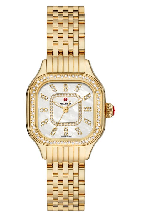 Meggie Diamond Dial Bracelet Watch, 29mm
