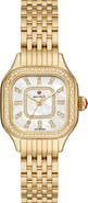 MICHELE Meggie Diamond Dial Bracelet Watch, 29mm
