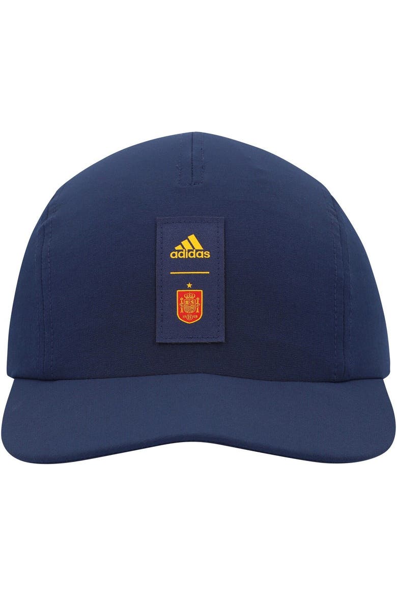 Men's adidas Navy Spain National Team Team Inclu Adjustable Hat, Alternate, color, Navy