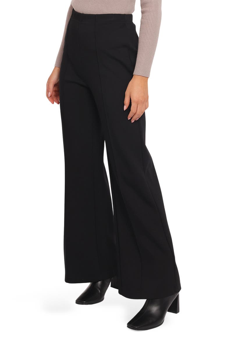 Jade High Waist Wide Leg Pants, Alternate, color, BLACK