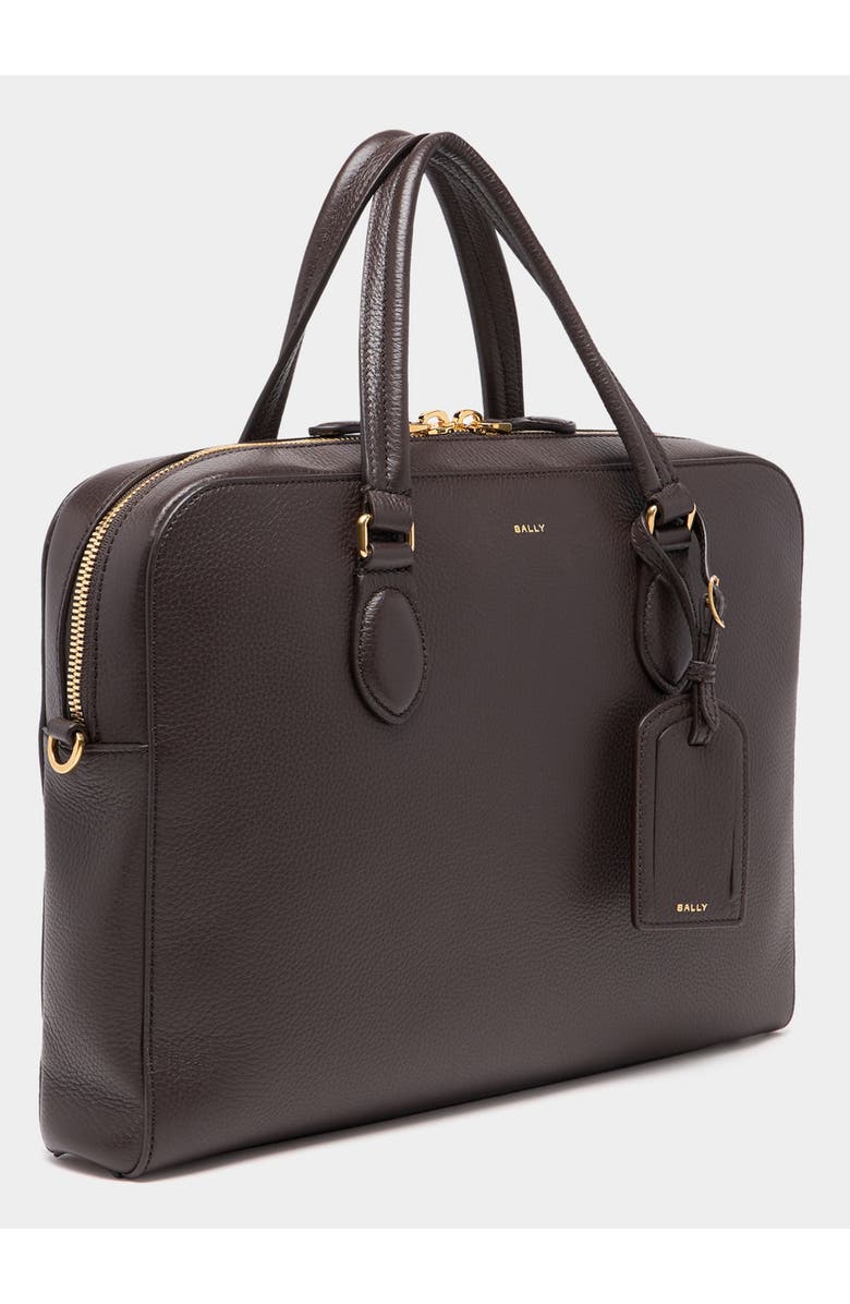 Bally Beckett Briefcase, Alternate, color, Brown