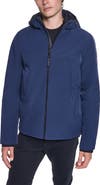 KARL LAGERFELD PARIS High Pile Fleece Hooded Softshell Jacket