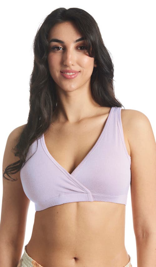 Everly Grey Paisley During & After 3-piece Maternity/nursing Sleep Bras In Multi