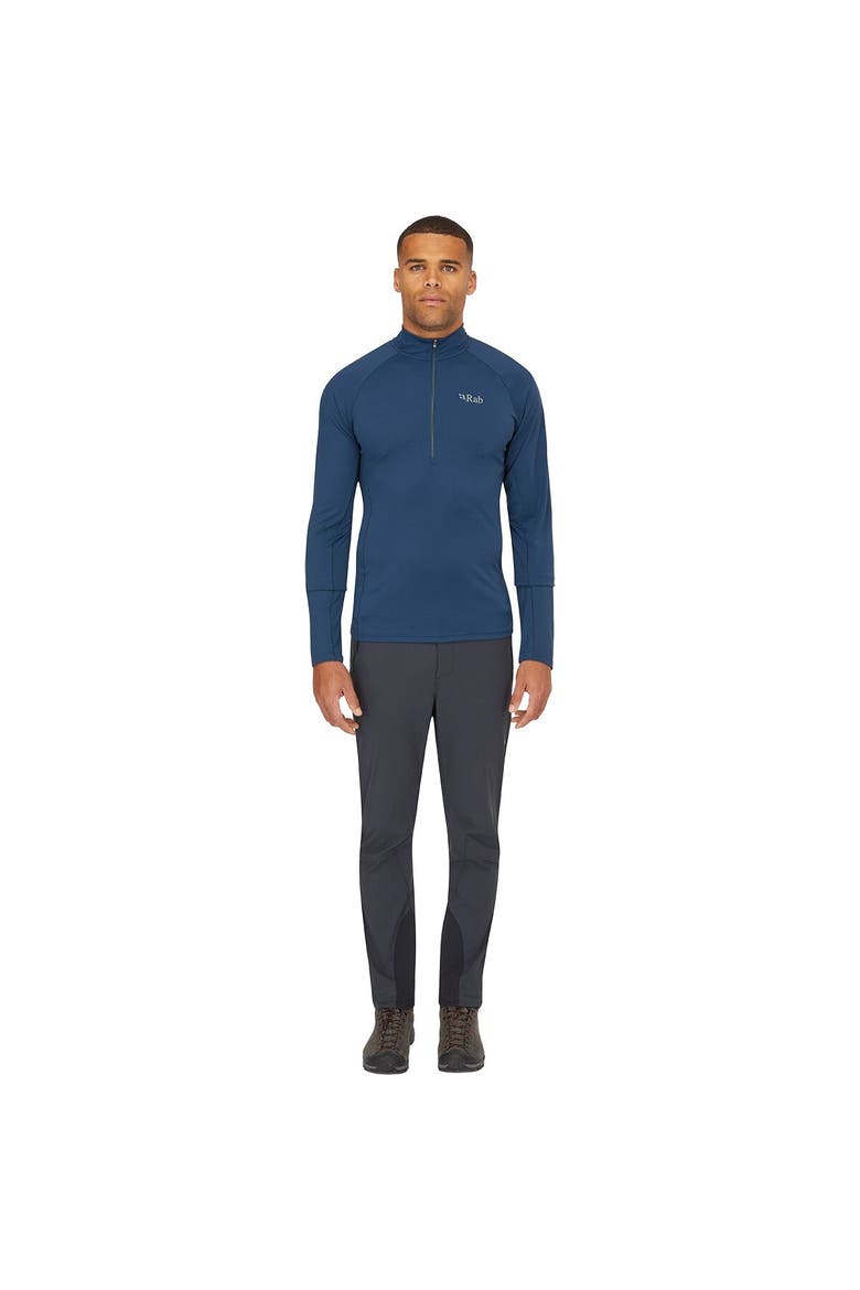 Sonic Long-Sleeve Zip Shirt - Men's, Alternate, color, Tempest Blue