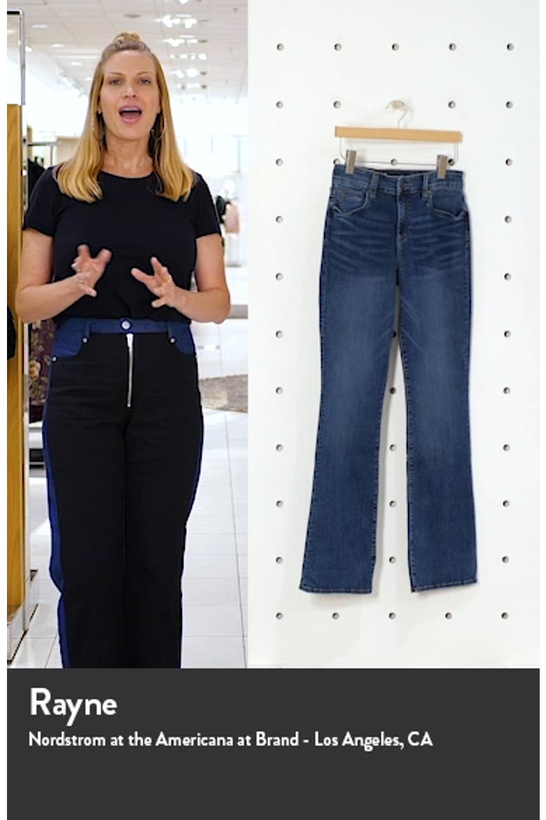 Natalie High Waist Bootcut Jeans video