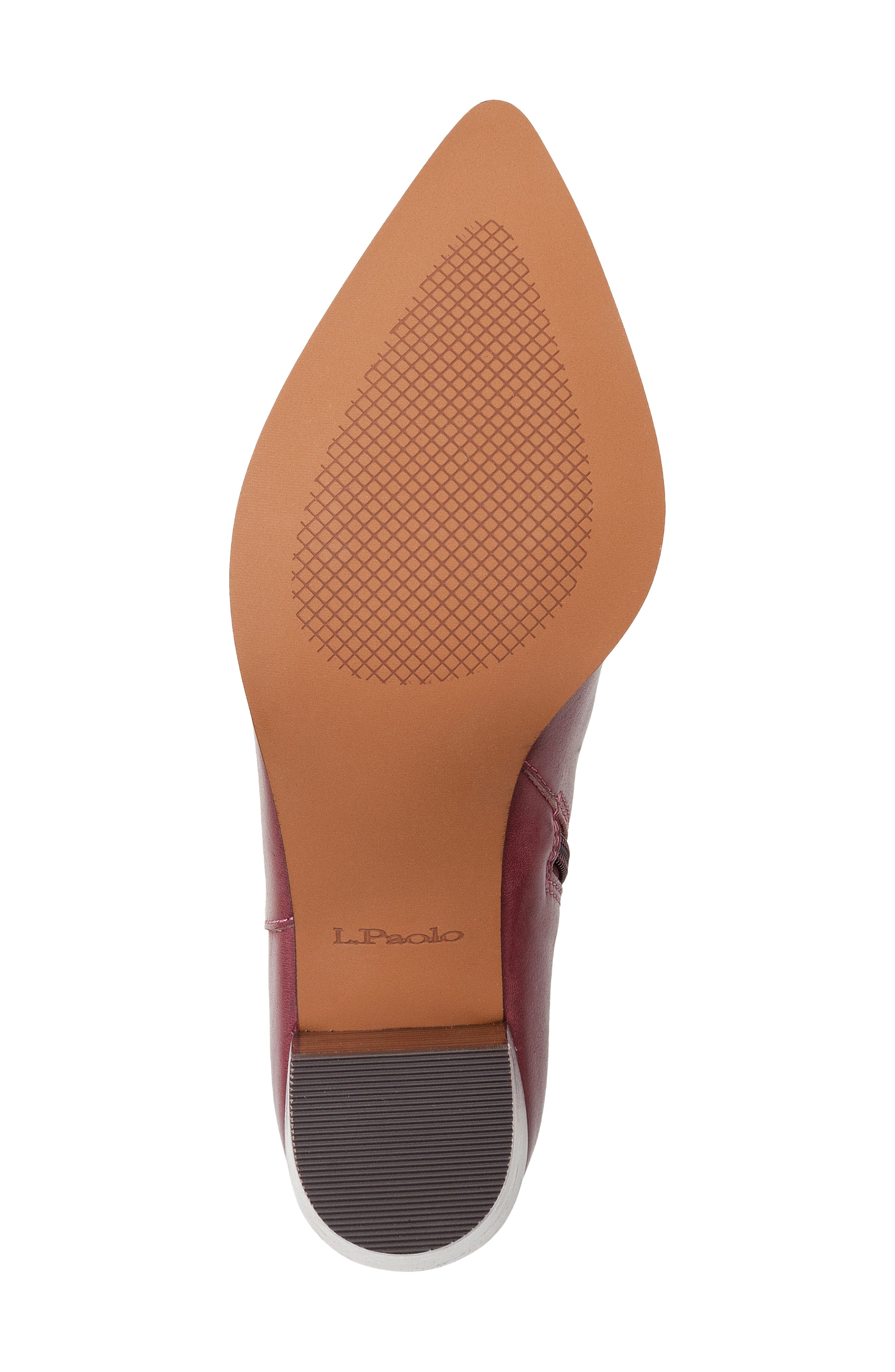 Linea Paolo Wonder Bootie, Alternate, color, Burgundy
