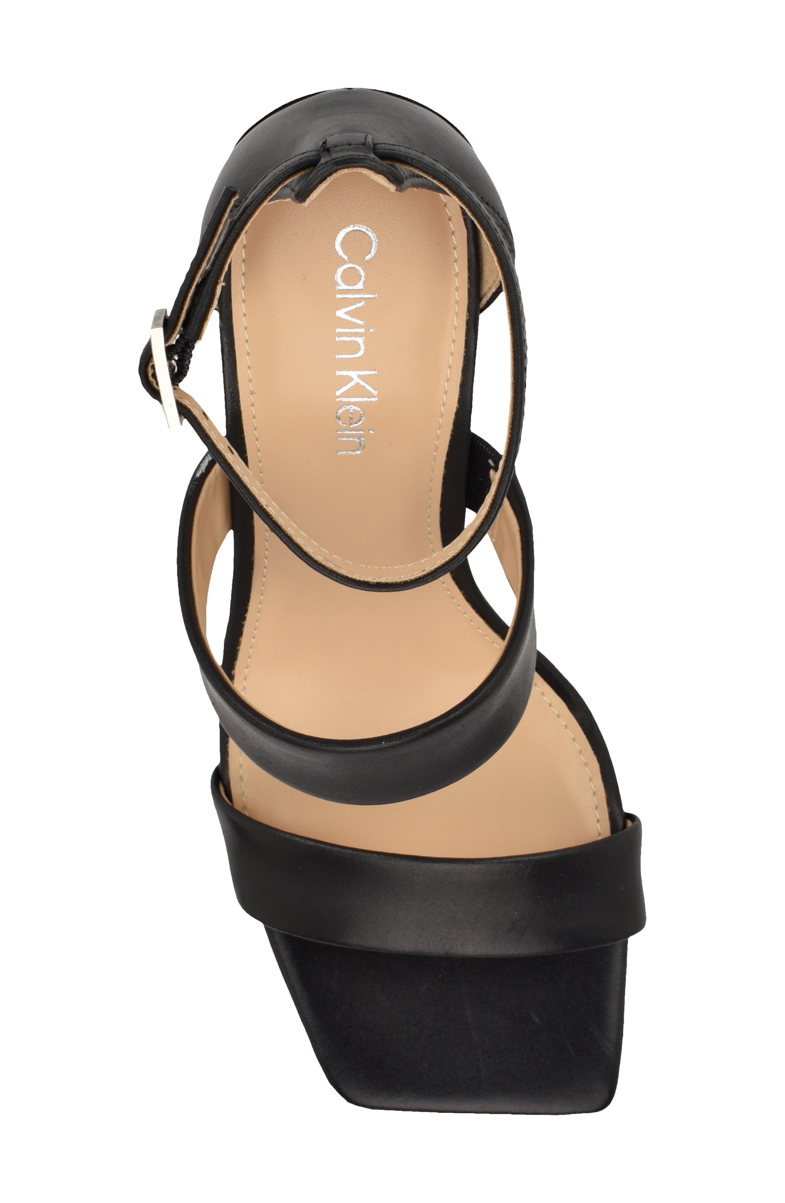 Calvin Klein Sheryl Ankle Strap Sandal, Alternate, color, 