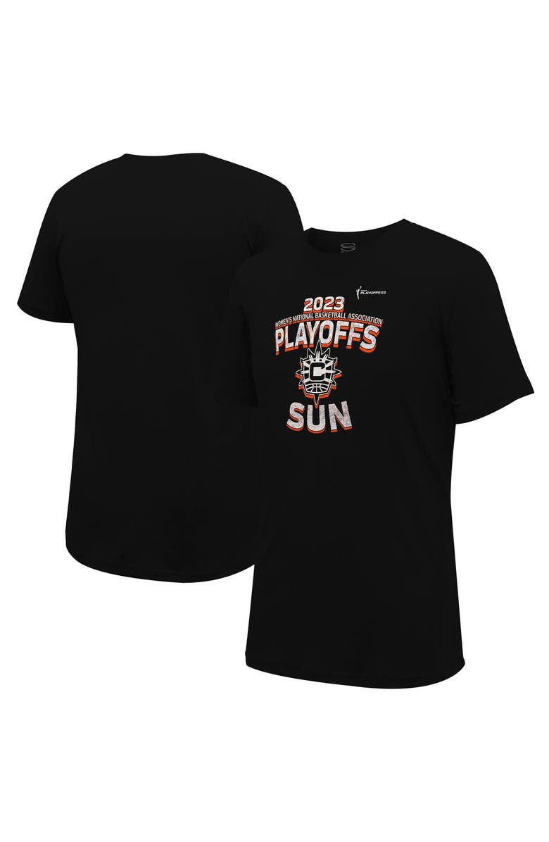 Stadium Essentials Unisex Stadium Essentials  Black Connecticut Sun 2023 WNBA Playoffs Dust T-Shirt, Main, color, Black