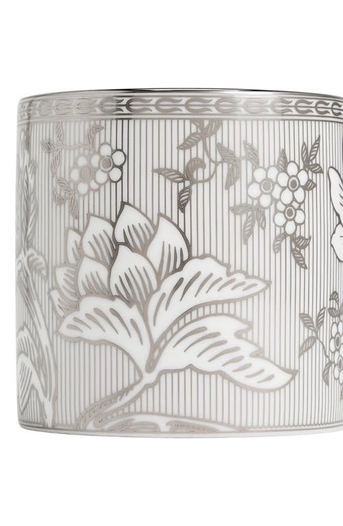 Wedgwood Silver Tonquin Bone China Mug In Gray