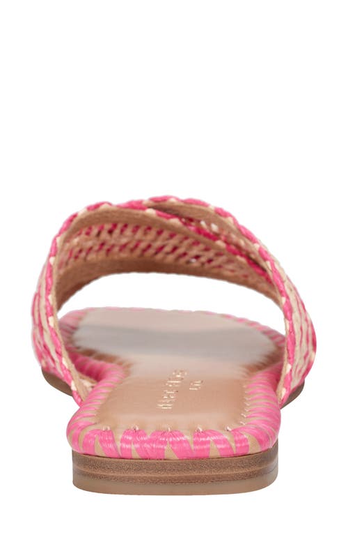 Marc Fisher Nylie Slide Sandal In Pink