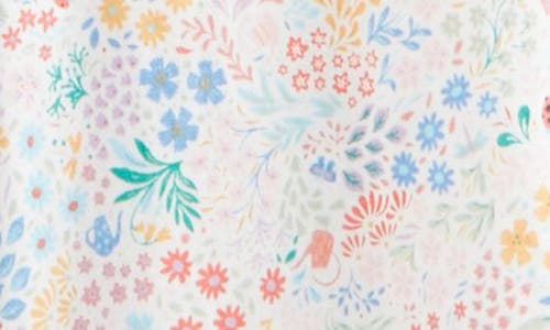 Tucker + Tate Kids' Floral Wide Leg Jumpsuit In White- Multi Garden Friends