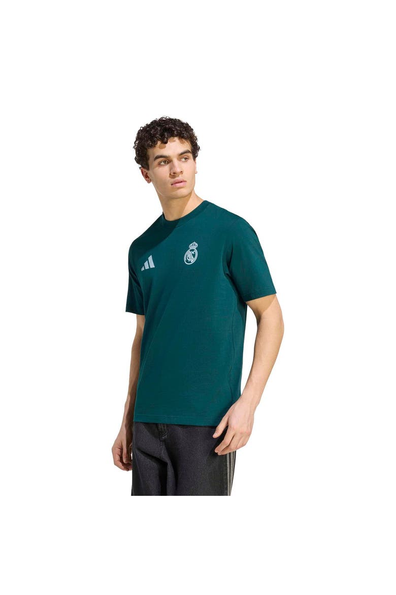 Men's adidas Green Real Madrid Graphic T-Shirt, Main, color, Green