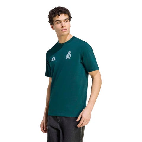 Men's adidas Green Real Madrid Graphic T-Shirt