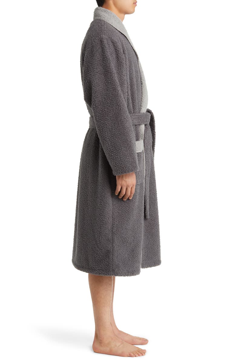 Nordstrom Shawl Collar Bouclé Robe, Alternate, color, 