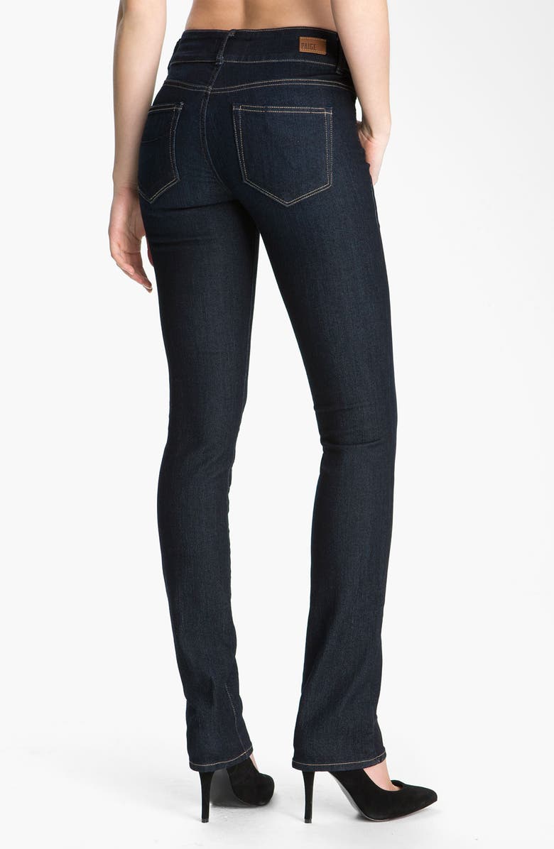 PAIGE 'Hidden Hills' Straight Leg Stretch Jeans, Alternate, color, 