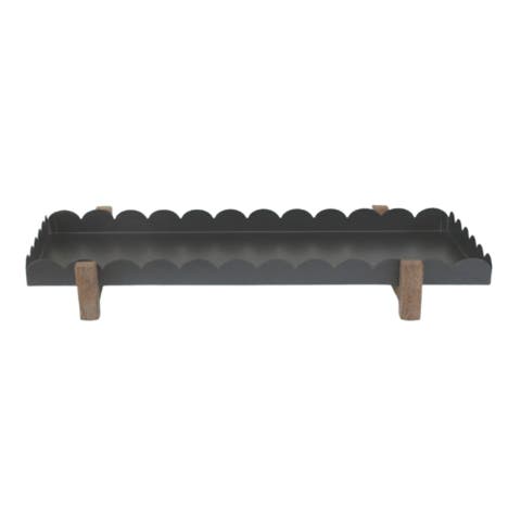 Scalloped Sides Tray