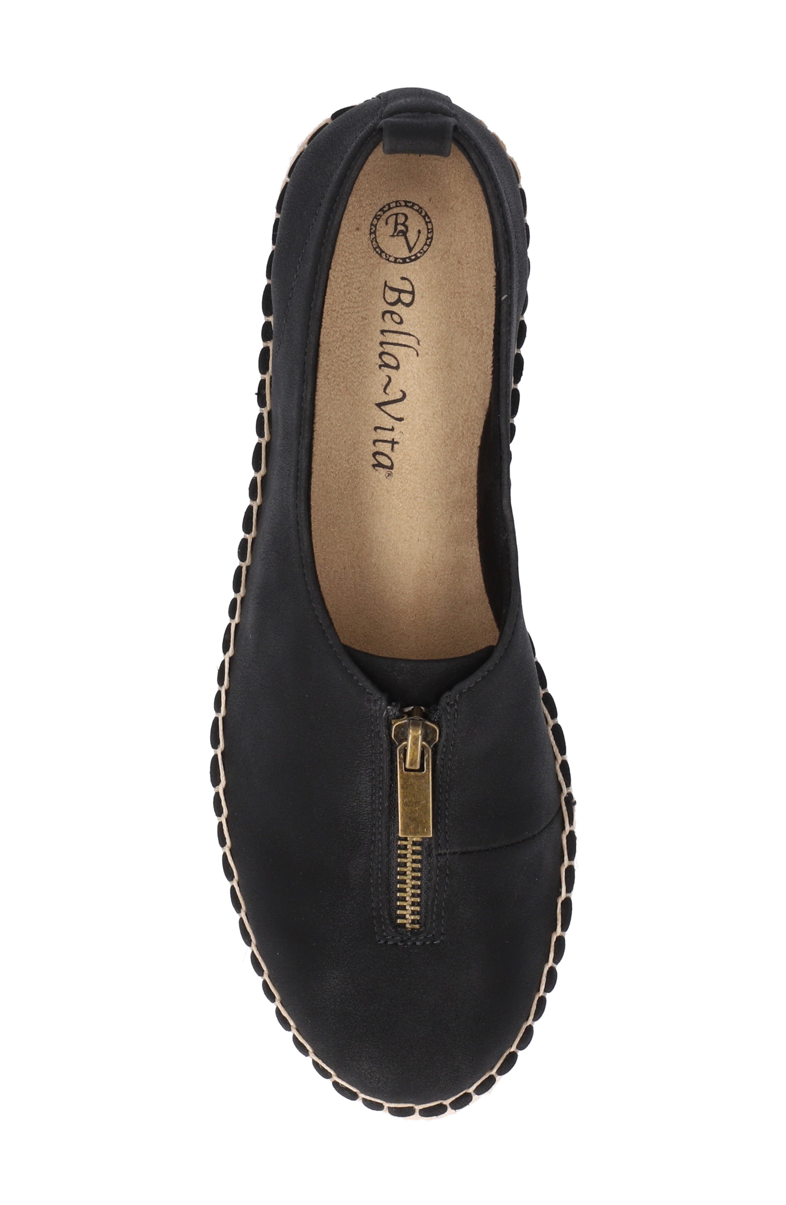 Bella Vita Jimena Zip Espadrille, Alternate, color, 