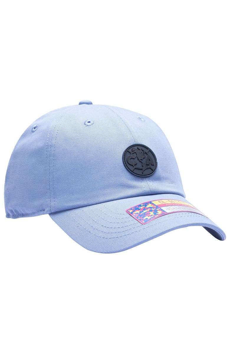 FAN INK Men's Light Blue Club America Casuals Adjustable Hat, Alternate, color, 