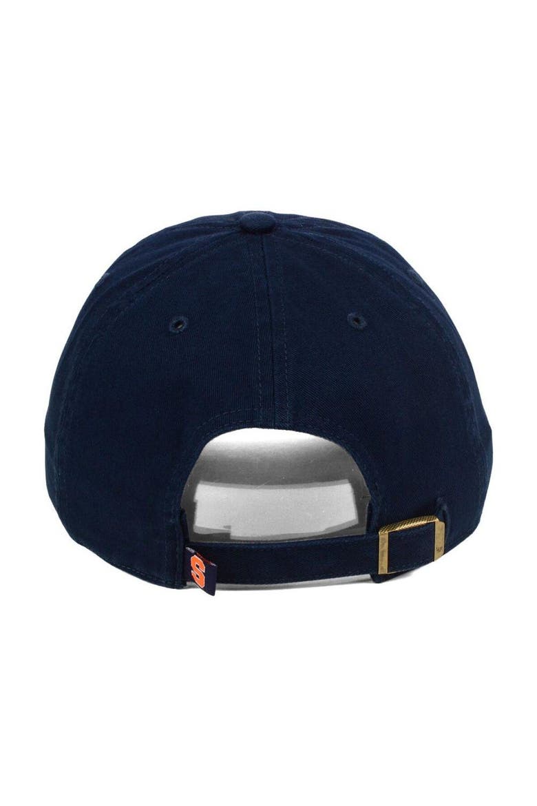 Men's '47 Navy Syracuse Orange Clean Up Adjustable Hat, Alternate, color, Navy