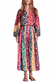 Boden Valentina Cotton Poplin Midi Skirt