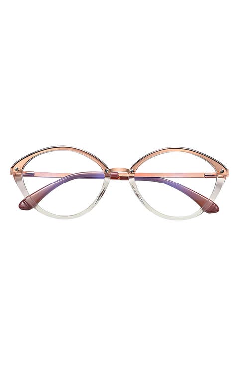 Posie 52mm Cat Eye Blue Light Blocking Glasses