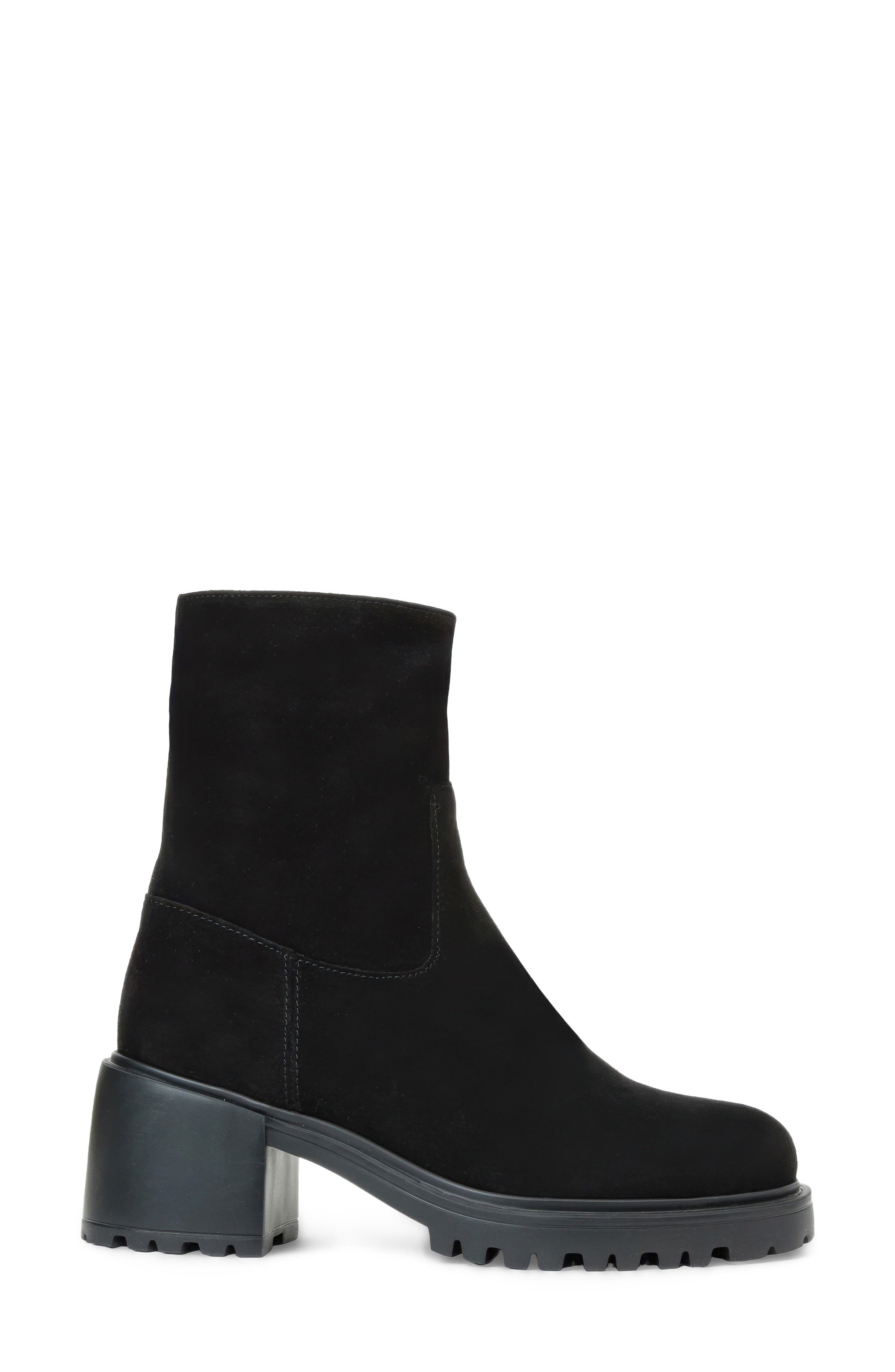 Danni Weatherproof Platform Bootie, Alternate, color, BLACK SUEDE