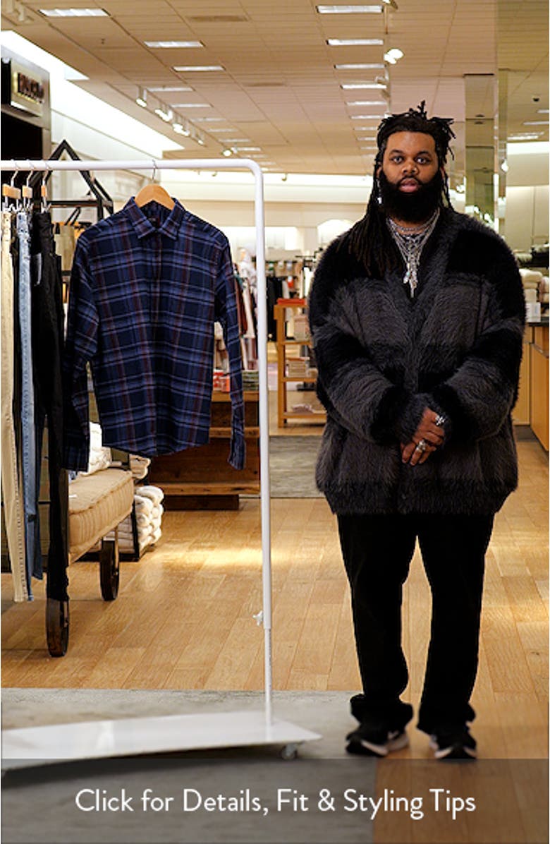 Blanchard Plaid Performance Flannel Button-Up Shirt, sales video thumbnail