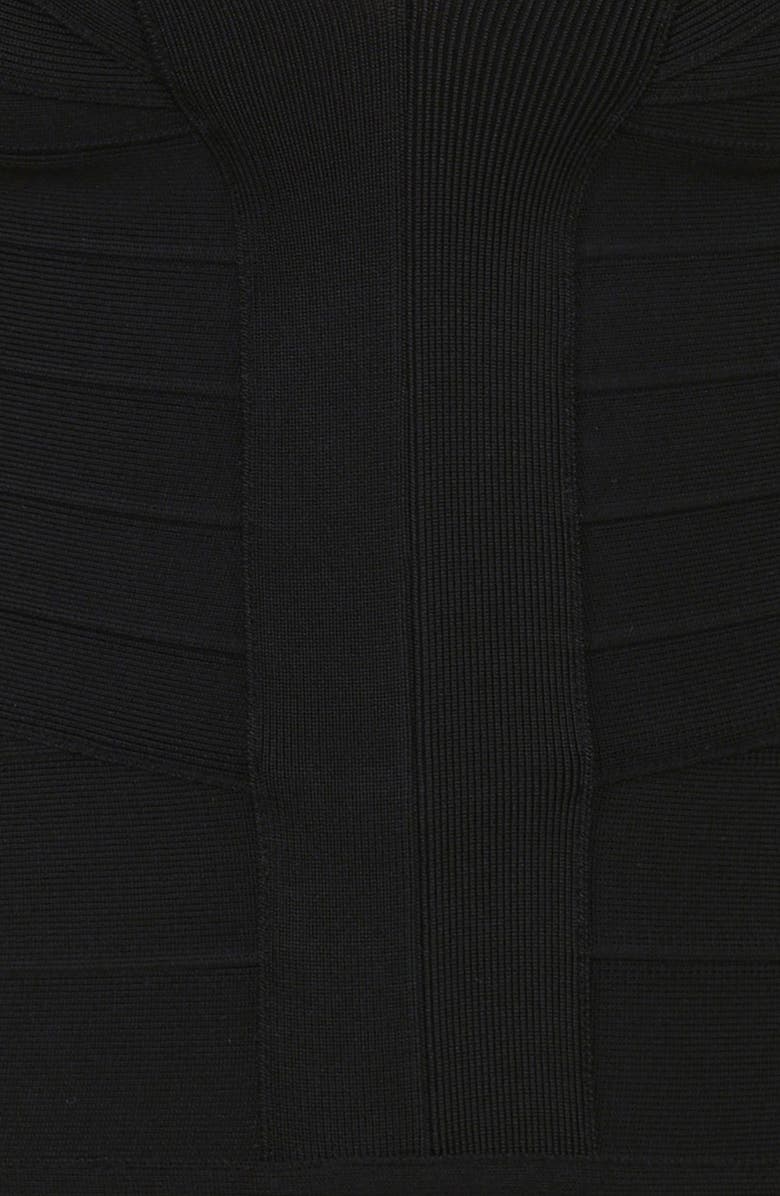 HOUSE OF CB The Icon Bandage Top, Alternate, color, Black