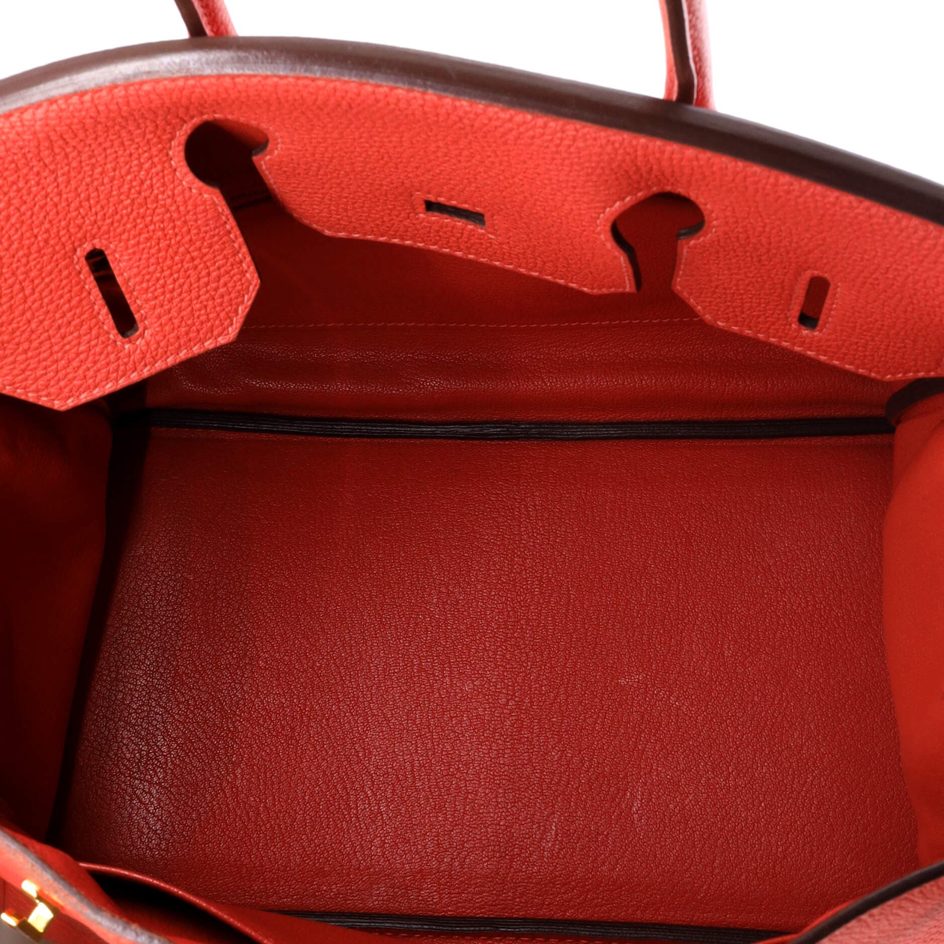 Pre-Owned Hermes Birkin Handbag Red Togo with Gold Hardware 30, Alternate, color, 