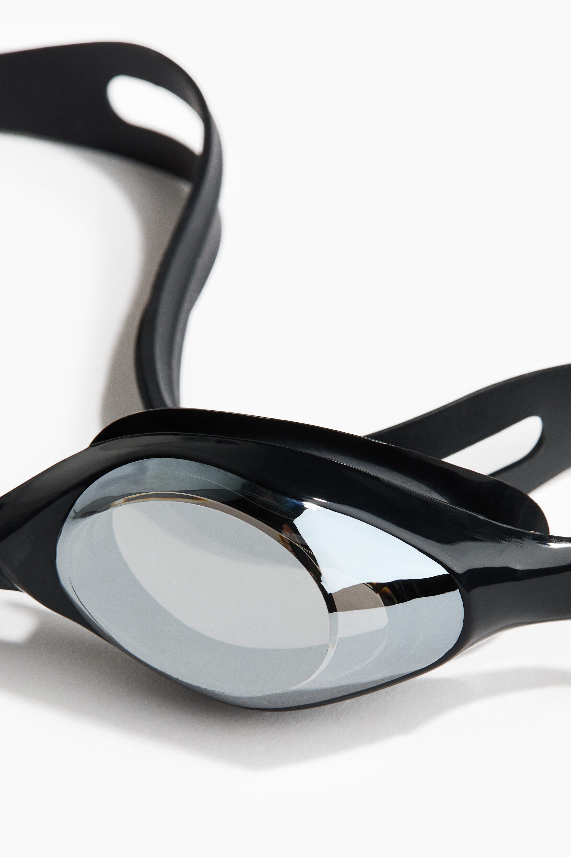 H&M Sports Swimming Goggles, Alternate, color, Black