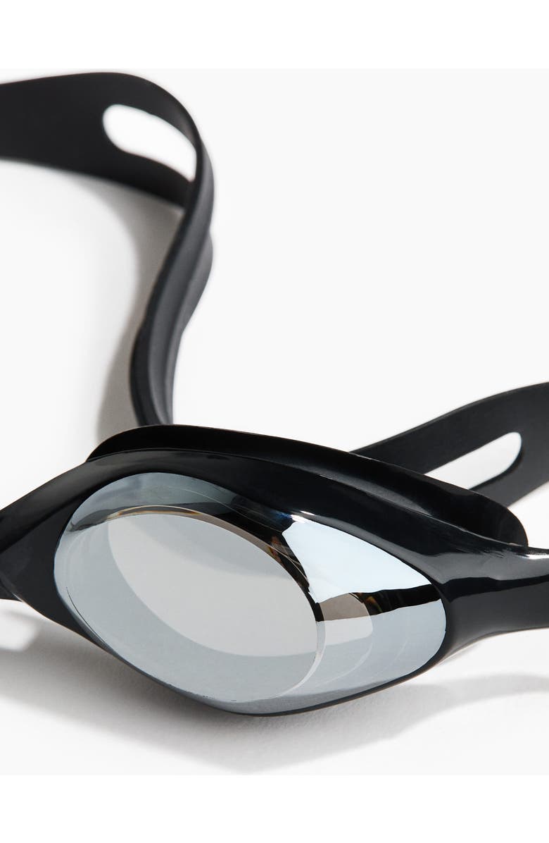 H&M Sports Swimming Goggles, Alternate, color, Black