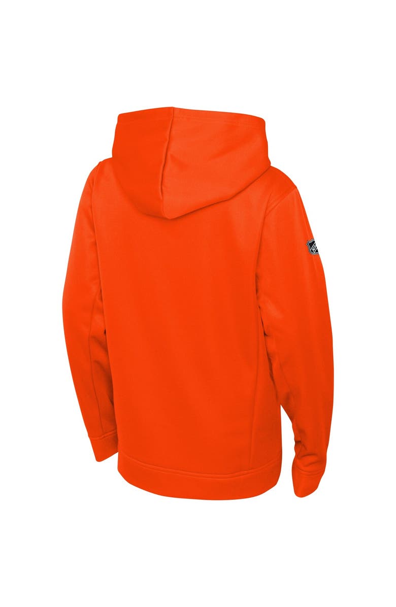 FANATICS Youth Fanatics Branded Orange Philadelphia Flyers Authentic Pro Pullover Hoodie, Alternate, color, 