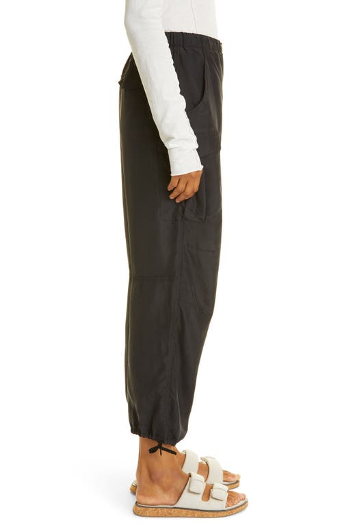 Rag & Bone Roth Silk Joggers In Black