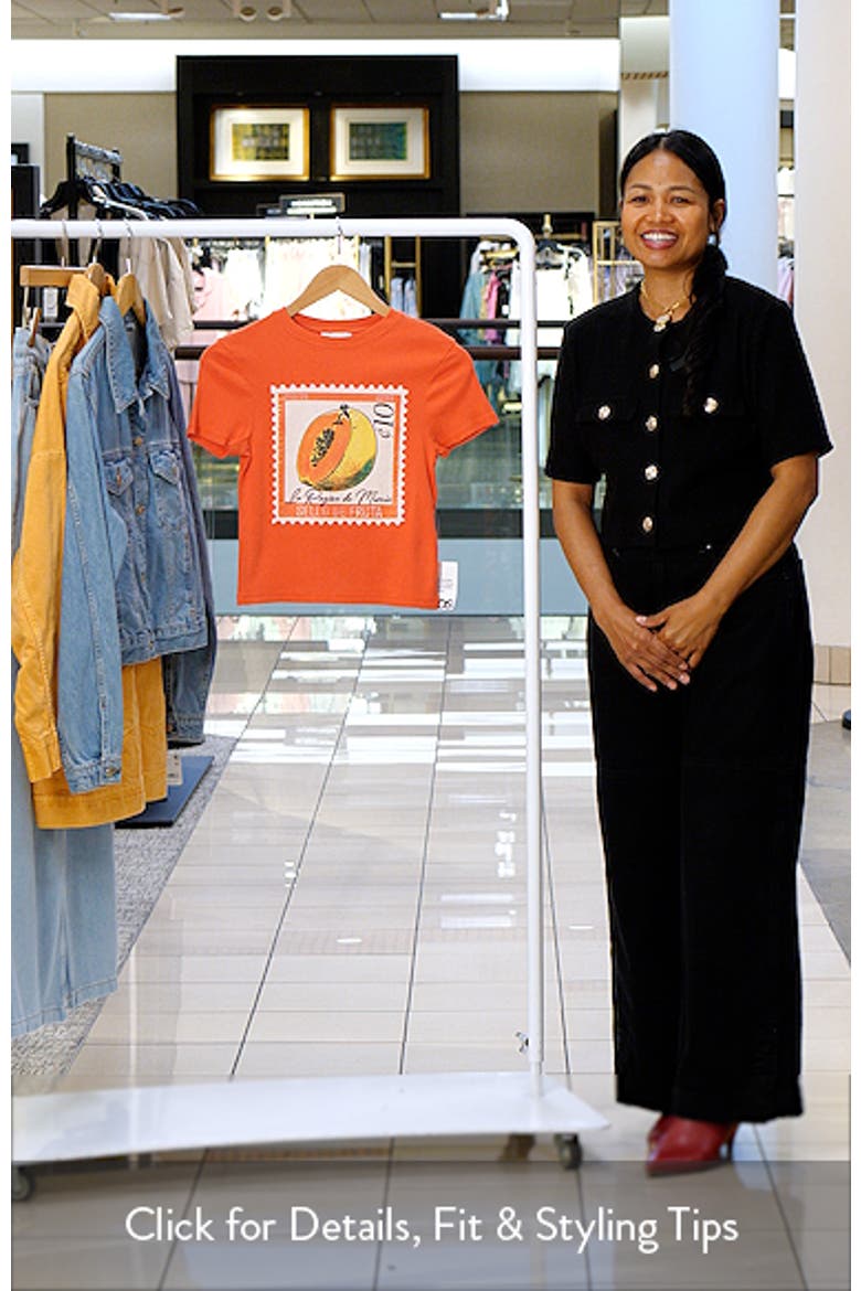 Papaya Cotton Graphic Baby Tee video