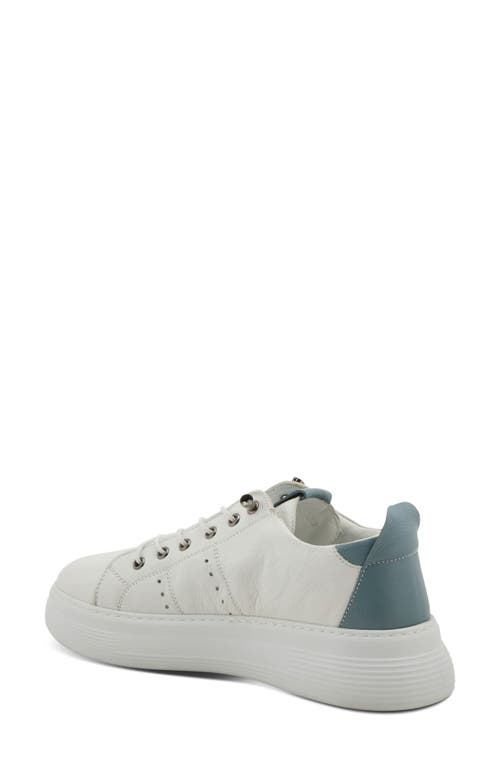 Spring Step France Sneaker In Blue Multi