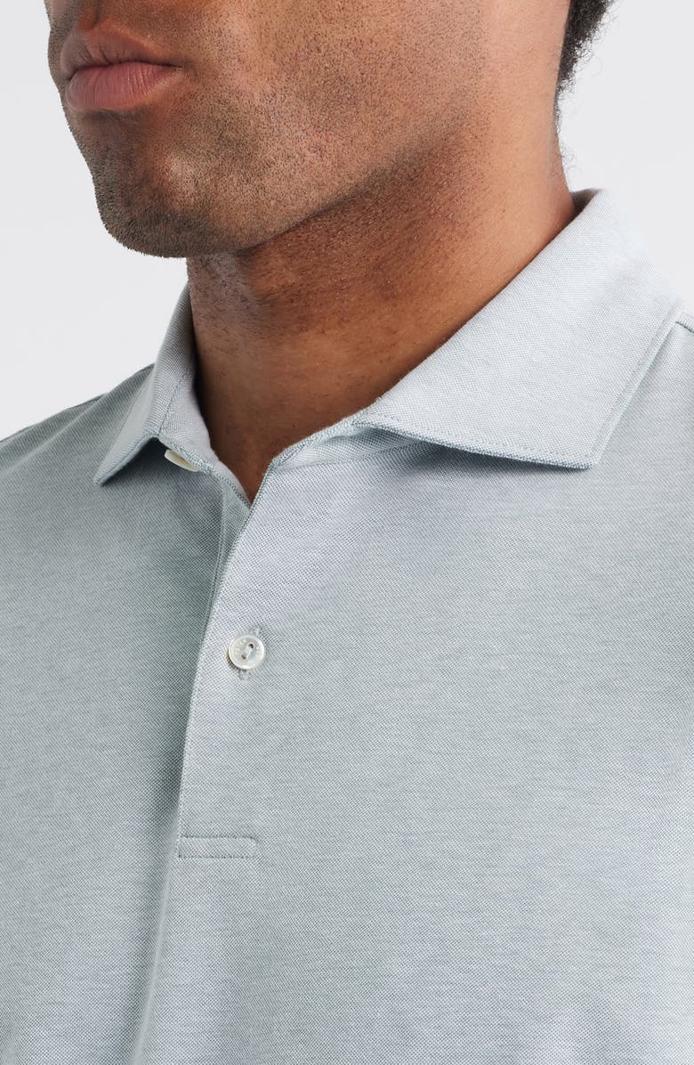 Peter Millar Crown Crafted Albatross Pima Cotton Blend Polo, Alternate, color, Sherwood