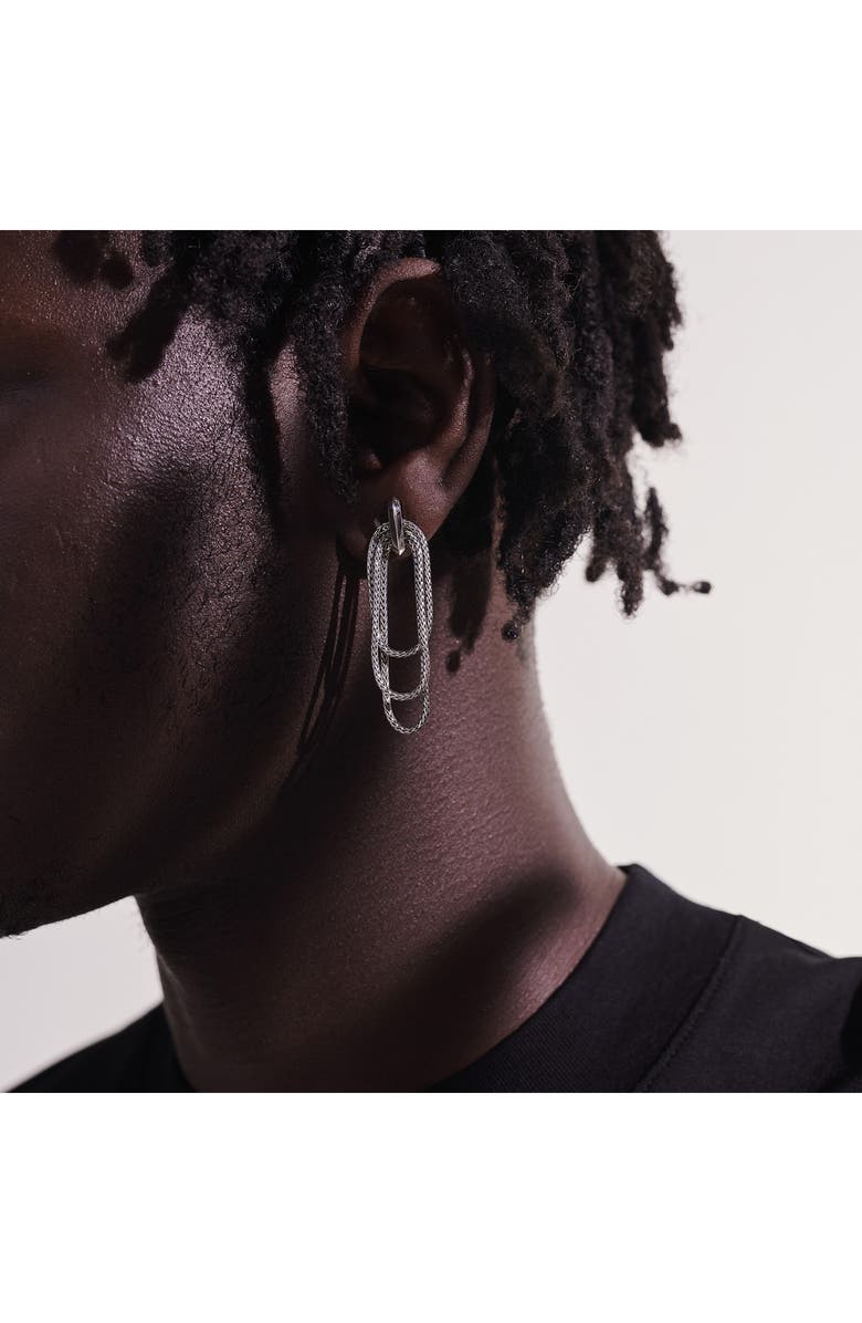 John Hardy Classic Chain Link Drop Earrings, Alternate, color,