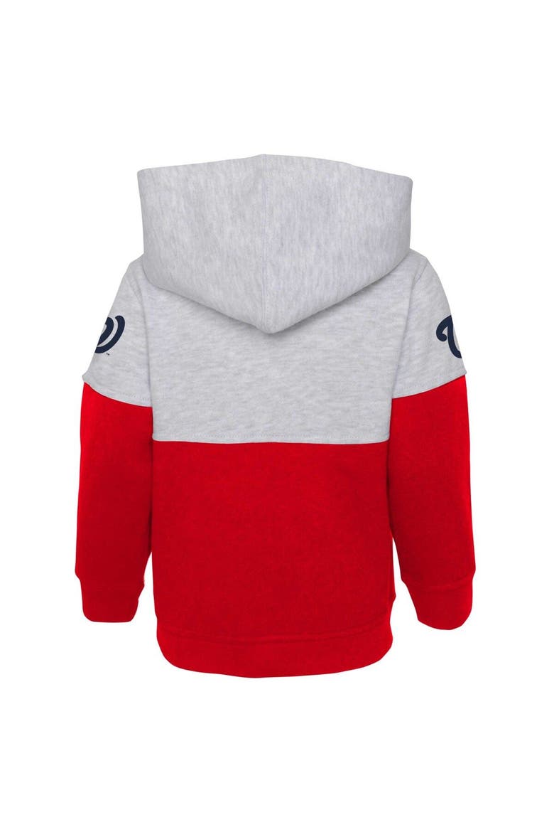 Toddler Red/Heather Gray Washington Nationals Two-Piece Playmaker Set, Alternate, color, Red