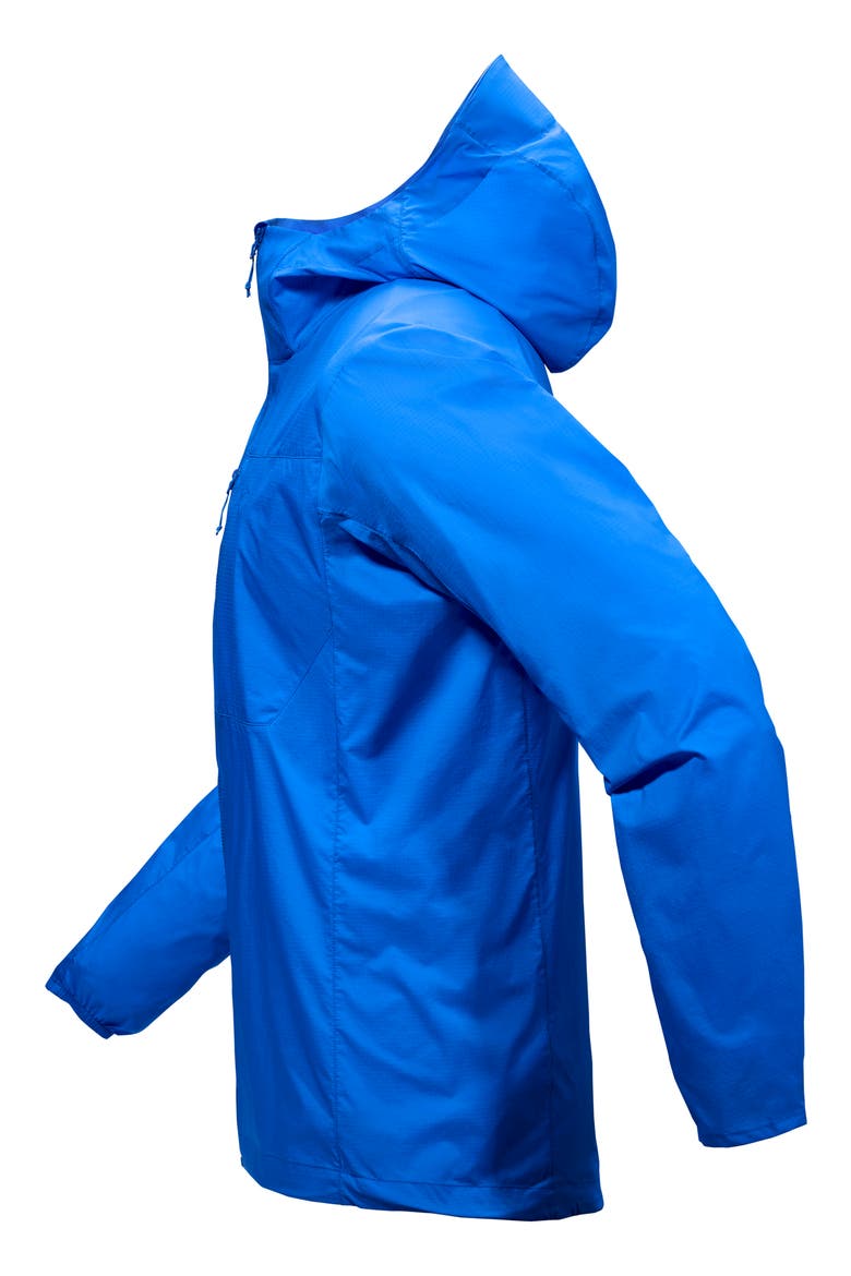Squamish Water Repellent Nylon Ripstop Hooded Jacket, Alternate, color, FLUIDITY