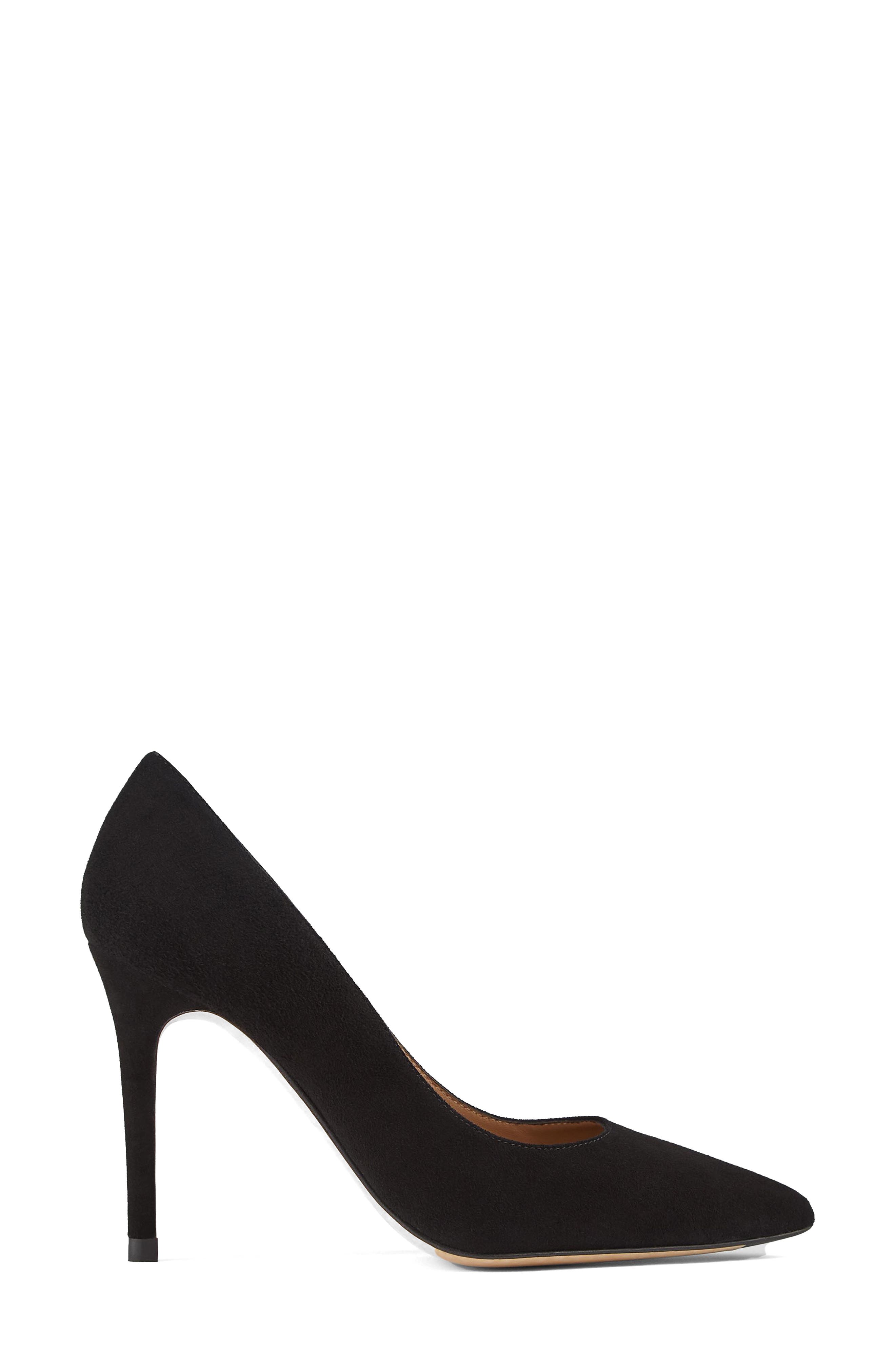 LK Bennett Fern Pointed Toe Pump, Alternate, color, Black
