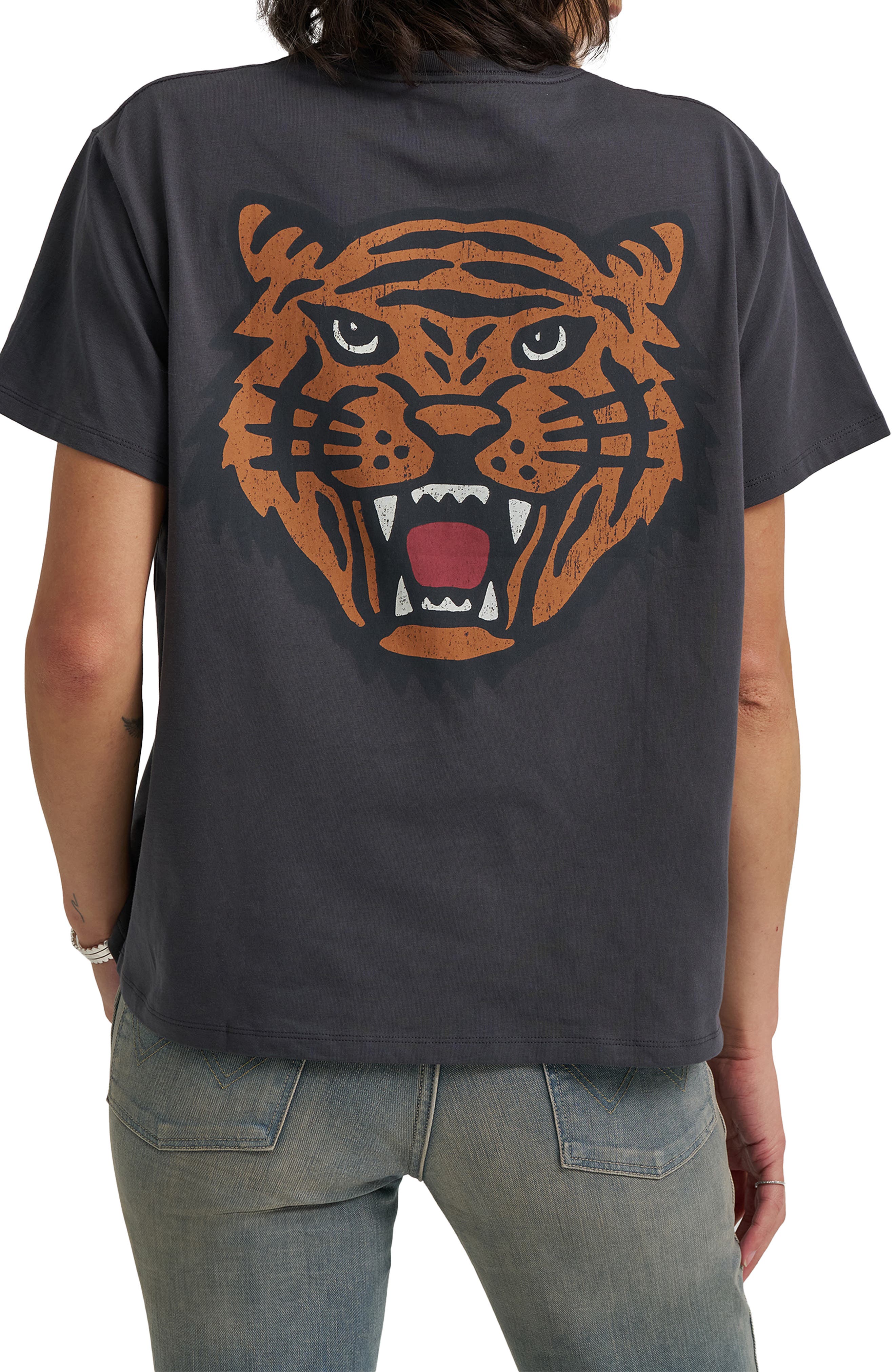 Tiger Logo Graphic T-Shirt - image 2