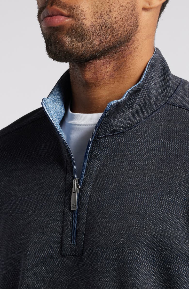 Johnston & Murphy XC4<sup>®</sup> Reversible Performance Quarter Zip, Alternate, color, Navy