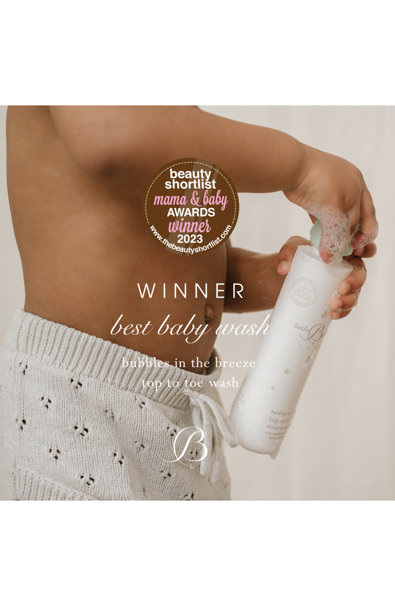 Little Butterfly London Bubbles in the Breeze Top to Toe Wash 200ml, Alternate, color, Top To Toe Wash 200Ml