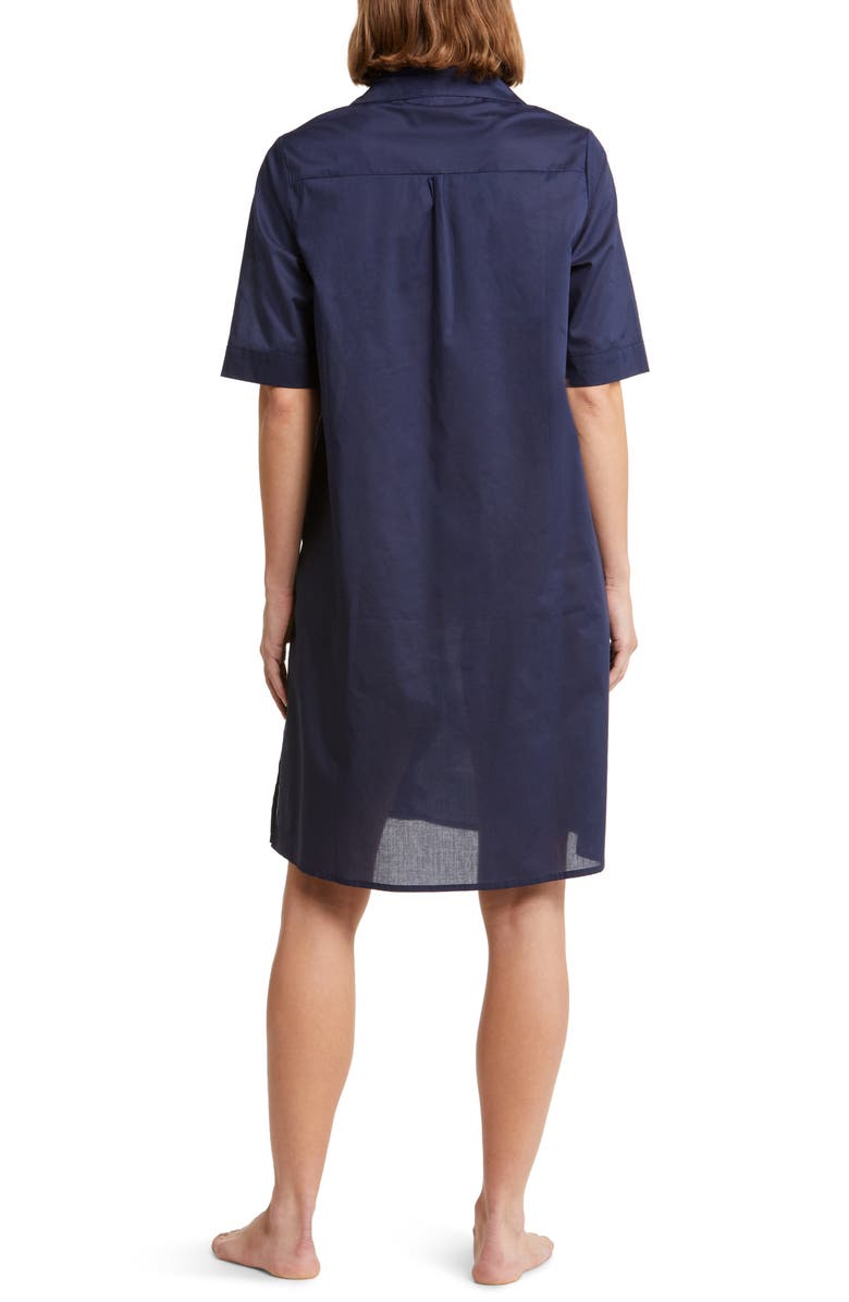 Papinelle Gemma Cotton Short Sleeve Nightshirt, Alternate, color,