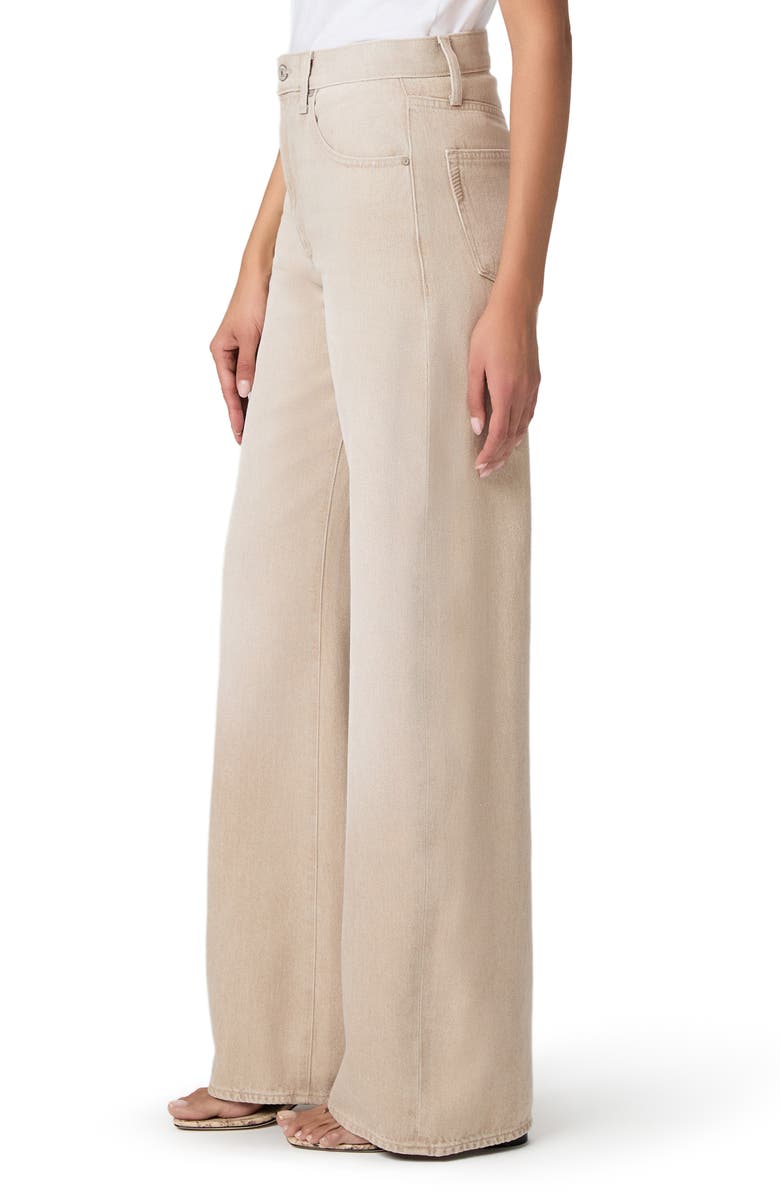 PAIGE Arellia High Waist Barrel Leg Jeans, Alternate, color, Soft Sepia