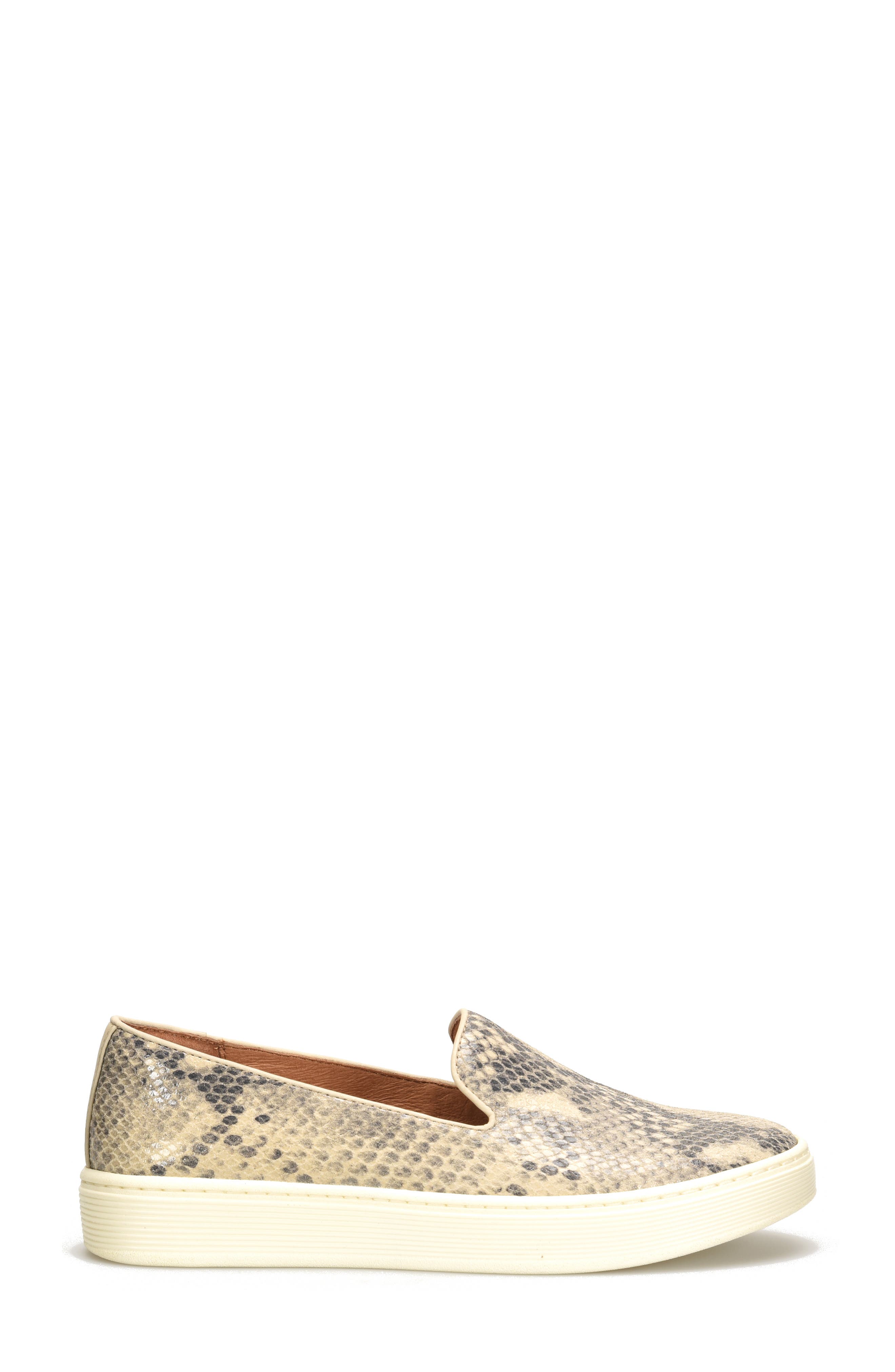 'Somers' Slip-On Sneaker, Alternate, color, BLACK-CREAM SNAKE PRINT