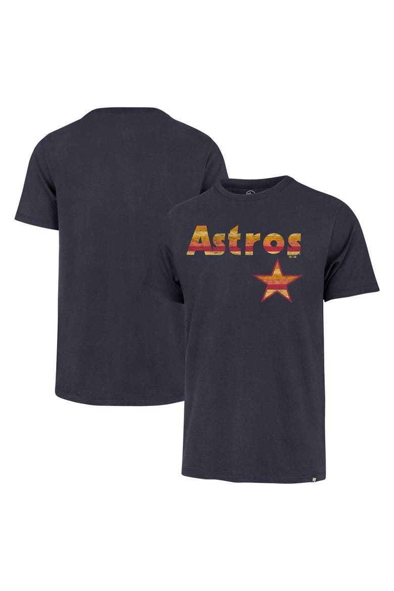 Men's '47 Navy Houston Astros Premier Franklin T-Shirt, Main, color, Navy