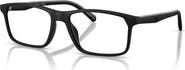 Emporio Armani 56mm Rectangle optical glasses