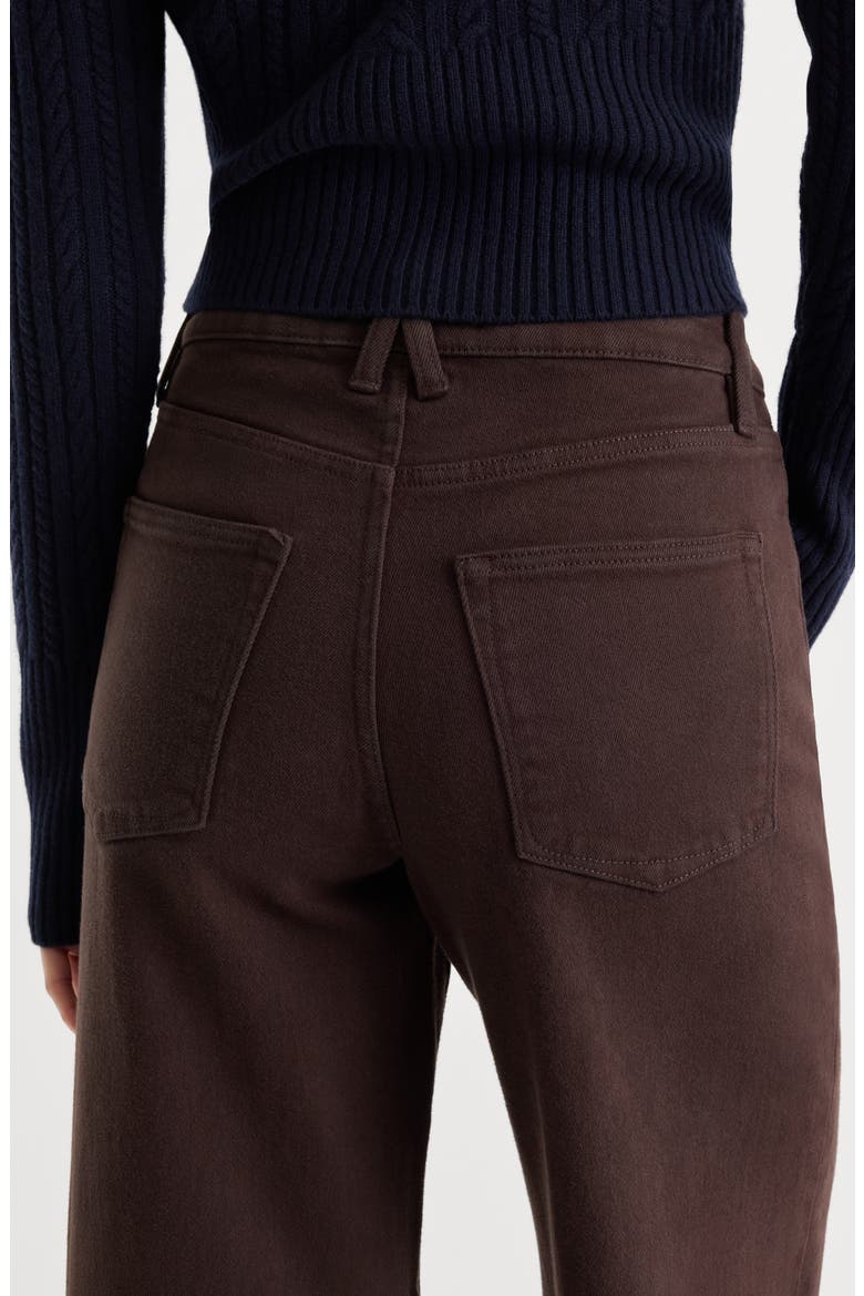 Good Waist High Waist Wide Leg Palazzo Jeans, Alternate, color, ESPRESSO